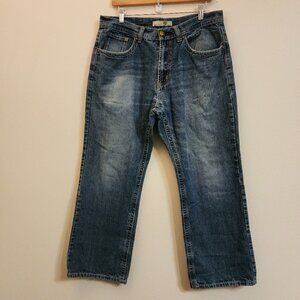 Vtg Oleg Cassini Jeans Men 36 (34x26) Blue Denim America Dungaree Y2K Streetwear